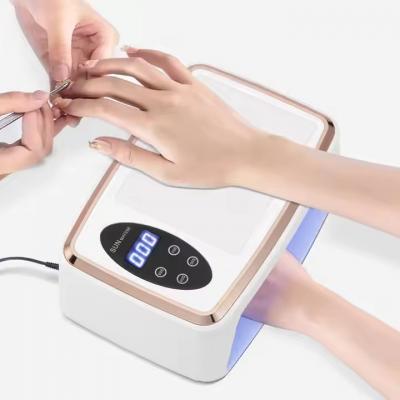 SUN Mate 60 UV LED Nail Dryer Machine 380W 90 LEDs with Hand Pillow Double Hands