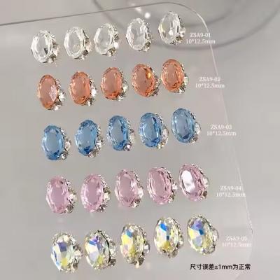  Nail Jewelry 3d Nail Art Charm Crystal Gemstone