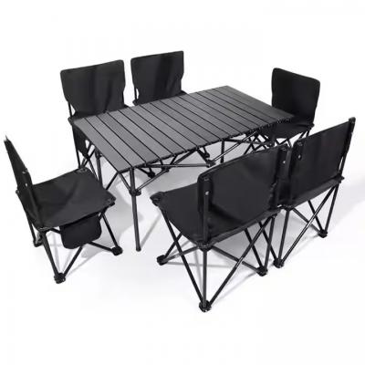 Portable Folding Table and Chair Set for Camping Picnics and Outdoor Gatherings 