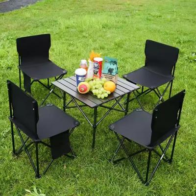 Outdoor Folding Table and Chairs Set Leisure Camping Beach Picnic Garden DiningTable