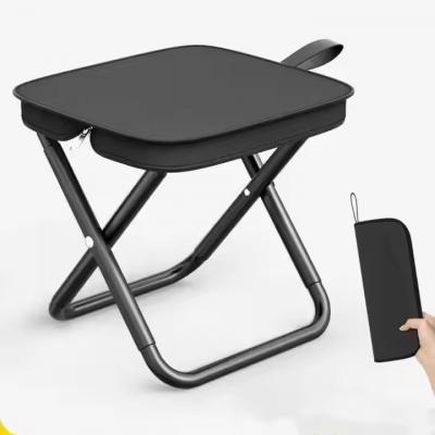 Portable Aluminum Foldable Fishing Chair Stool Seat Outdoor Camping Picnic Hiking Tool