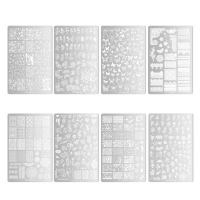 Metal Stamping Nail Plate Stamp Manicure Nail Printing Template